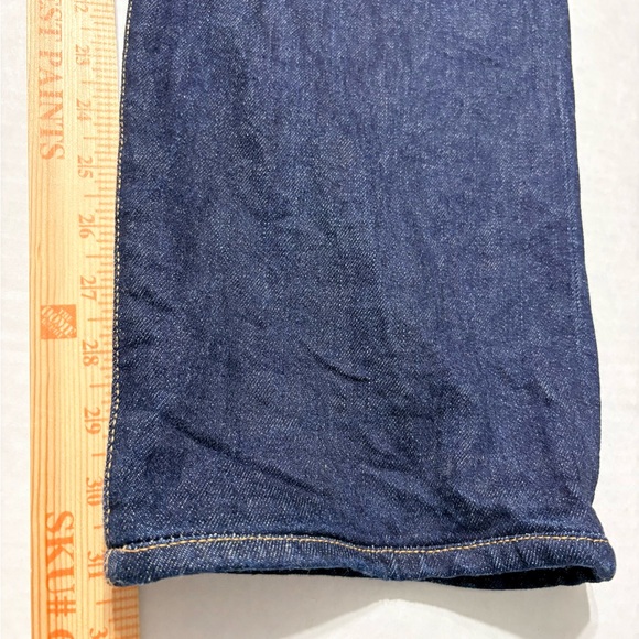 Men’s Buck Mason JAPANESE DENIM FORD STANDARD JEAN Classic Blue Denim 38/31 - Picture 12 of 14